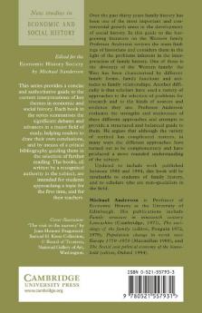 Approaches to the History of the Western Family 1500 1914