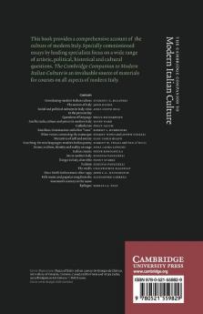 The Cambridge Companion to Modern Italian Culture
