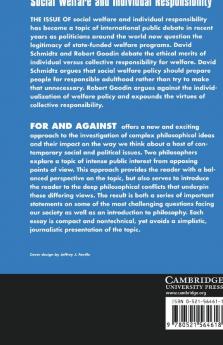 Social Welfare and Individual Responsibility