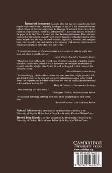 Industrial Democracy in America