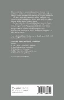 Banach Spaces for Analysts