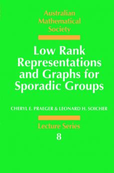 Low Rank Representations and Graphs for Sporadic Groups
