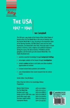 The USA 1917-1941