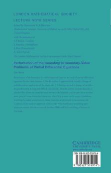 Perturbation of the Boundary in Boundary-Value Problems of Partial Differential Equations