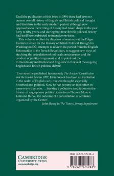 The Varieties of British Political Thought 1500 1800