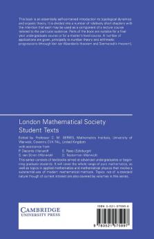Dynamical Systems and Ergodic Theory
