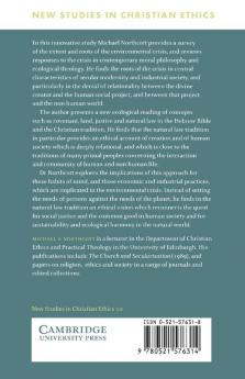 The Environment and Christian Ethics