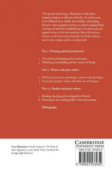 Printing Writers and Readers in Renaissance Italy