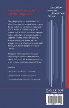 Assessing Languages for Specific Purposes