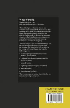 Ways of Doing