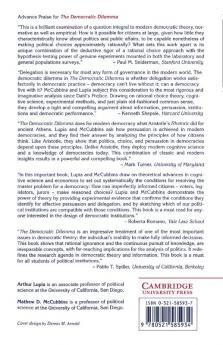 The Democratic Dilemma