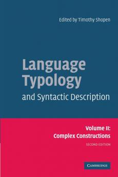 Language Typology and Syntactic Description Volume II