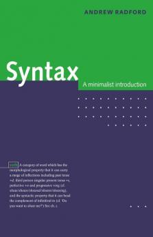 Syntax