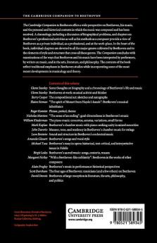 The Cambridge Companion to Beethoven