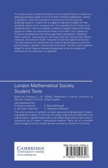 Equilibrium States in Ergodic Theory