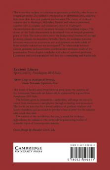 Introduction to Geometric Probability