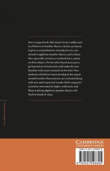 Algorithmic Algebraic Number Theory