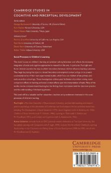 Social Processes in Children's Learning