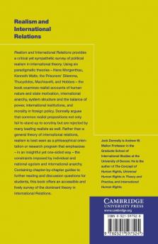 Realism and International Relations