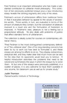 Utilitarianism Hedonism and Desert