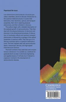 Low-Dimensional Semiconductor Structures