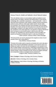 Models and Methods in Social Network Analysis