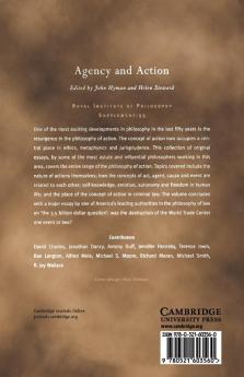 Agency and Action