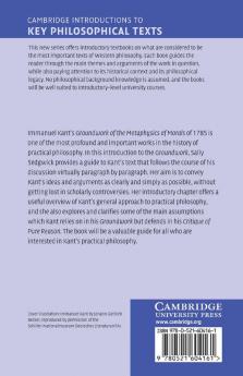 Kant's Groundwork of the Metaphysics of Morals