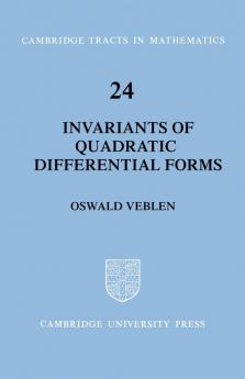 Invariants of Quadratic Differential Forms