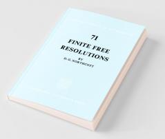 Finite Free Resolutions