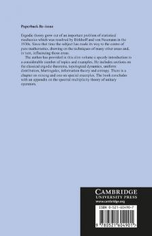 Topics in Ergodic Theory