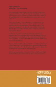 Rethinking Corporate Crime