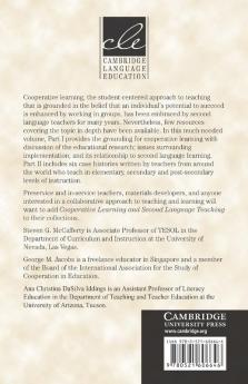 Cooperative Learning and Second Language Teaching