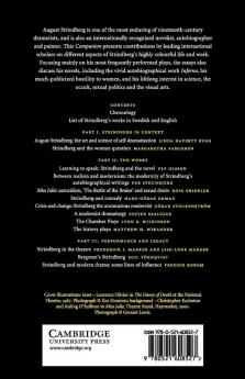 The Cambridge Companion to August Strindberg