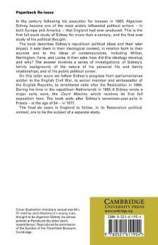 Algernon Sidney and the English Republic 1623 1677