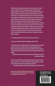 The Economics of Financial Markets