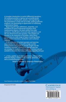 An Introduction to Partial Differential             Equations