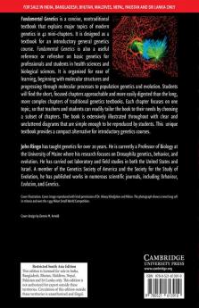 Fundamental Genetics (SOUTH ASIA EDITION)