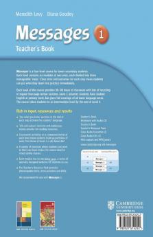 Messages 1 Teacher's Book