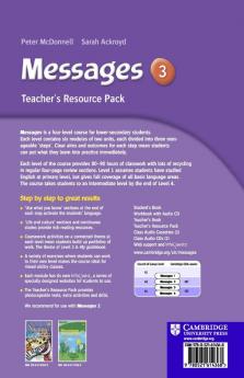 Message 3 Teacher's Resource