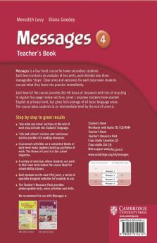 Messages 4 Teacher's Book
