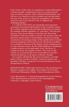 The Cambridge Companion to Hayek