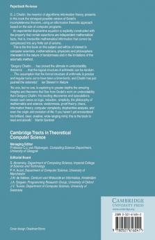 Algorithmic Information Theory