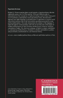 The American Language of Rights