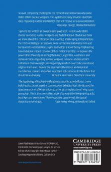 The Psychology of Nuclear Proliferation