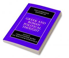 The Cambridge History of Greek and Roman Political Thought