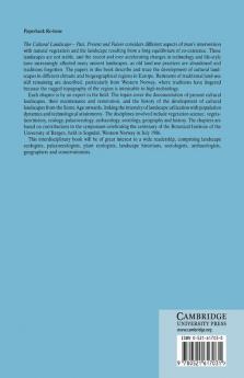 The Cultural Landscape