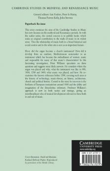 The Organ in Western Culture 750 1250