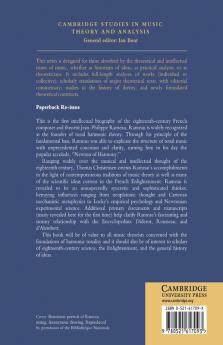 Rameau and Musical Thought in the Enlightenment