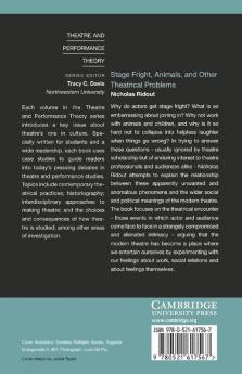 Stage Fright Animals and Other Theatrical Problems